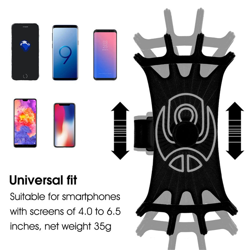 WEST BIKING Silicone Bicycle Phone Holder Motorcycle Mobile Phone Stand Mount for iPhone Samsung