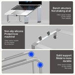 R-JUST Aluminum Alloy Notebook Bracket Raise Computer Desktop Laptop Heat Dissipation Anti-Skid Stand