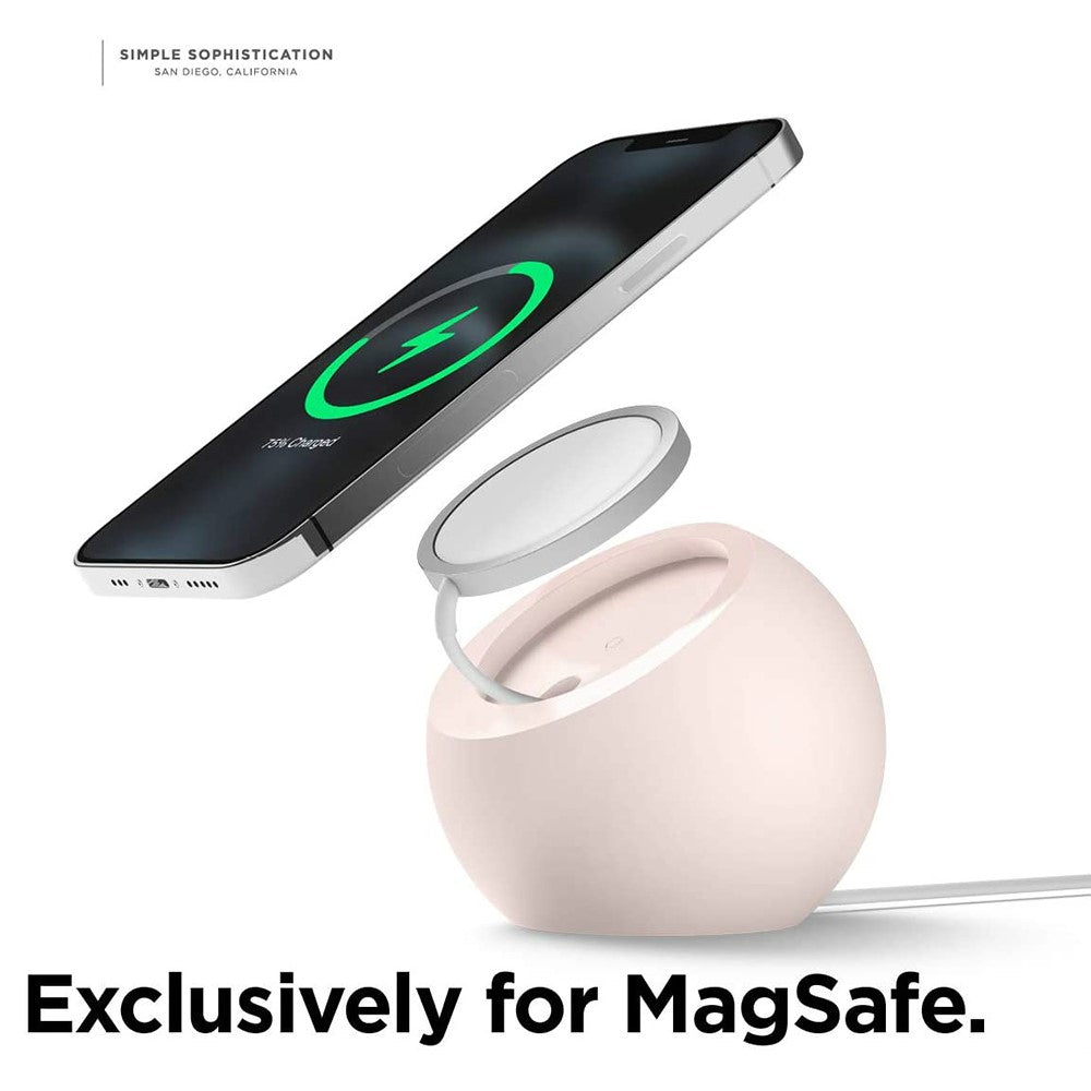 Round Wireless Charger Mount Mobile Phone Fast Charging Stand Holder Base