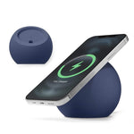 Round Wireless Charger Mount Mobile Phone Fast Charging Stand Holder Base