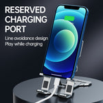 R-JUST HZ06 Multi-angle Adjustable Phone Holder Mount Universal Foldable Tablet Desk Desktop Stand Bracket for iPhone