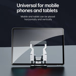 R-JUST HZ06 Multi-angle Adjustable Phone Holder Mount Universal Foldable Tablet Desk Desktop Stand Bracket for iPhone