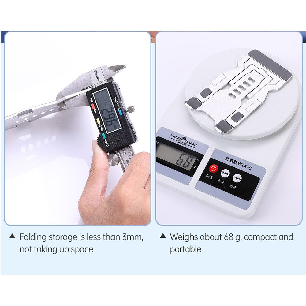 R-JUST HZ06 Multi-angle Adjustable Phone Holder Mount Universal Foldable Tablet Desk Desktop Stand Bracket for iPhone