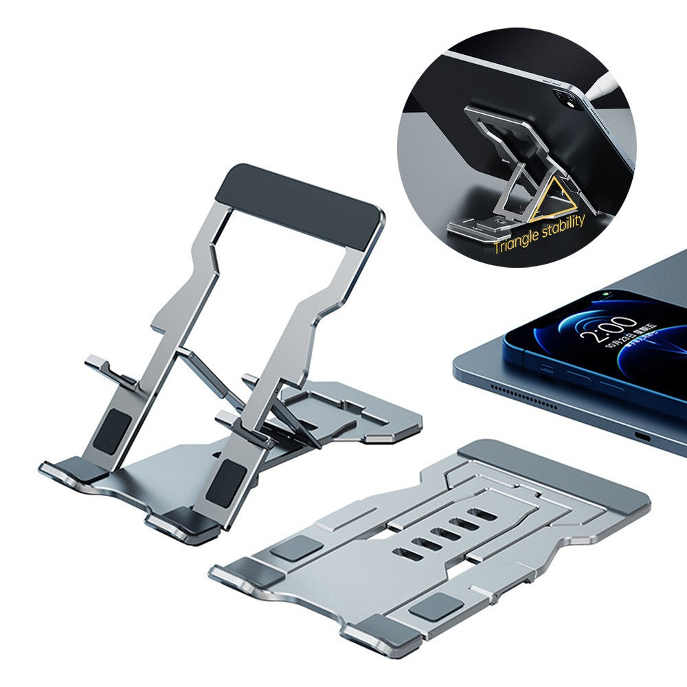R-JUST HZ06 Multi-angle Adjustable Phone Holder Mount Universal Foldable Tablet Desk Desktop Stand Bracket for iPhone