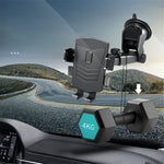 360 Degree Rotation Car Suction Cup Mount Air Vent Clip Phone Holder Bracket