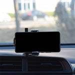 Car Dashboard Windshield Telescopic Long Arm Mobile Phone Holder Rotatable Suction Cup Bracket