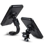 S2102 Motorcycle Phone Bag Bicycle Rear View Mirror Mount Holder Stand Waterproof Case Cover