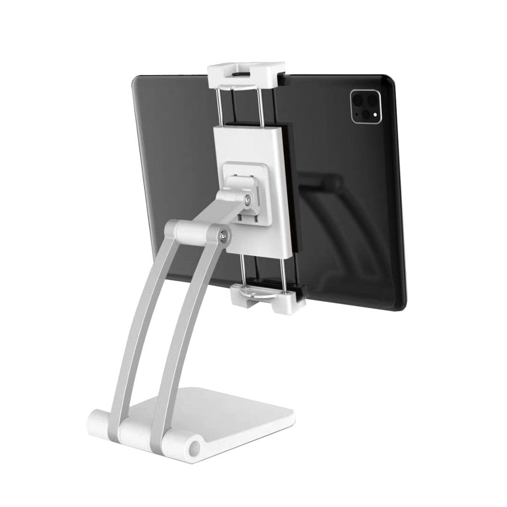 Q010 Desktop Folding Phone Mount Stand Bracket 360 Degree Rotation Adjustable Angle Table Tablet Holder