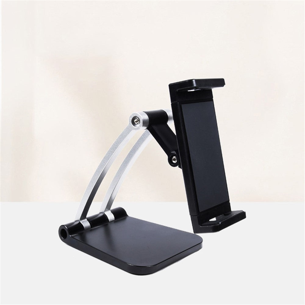 Q010 Desktop Folding Phone Mount Stand Bracket 360 Degree Rotation Adjustable Angle Table Tablet Holder