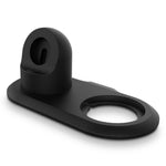 Opladerstativ i silikone med trådløs ladestation til Apple Watch/iPhone 12-serien