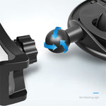 ZY-CD02 Car Mobile Phone Holder CD Slot Mount 360° Rotation Stretchable Clip Bracket
