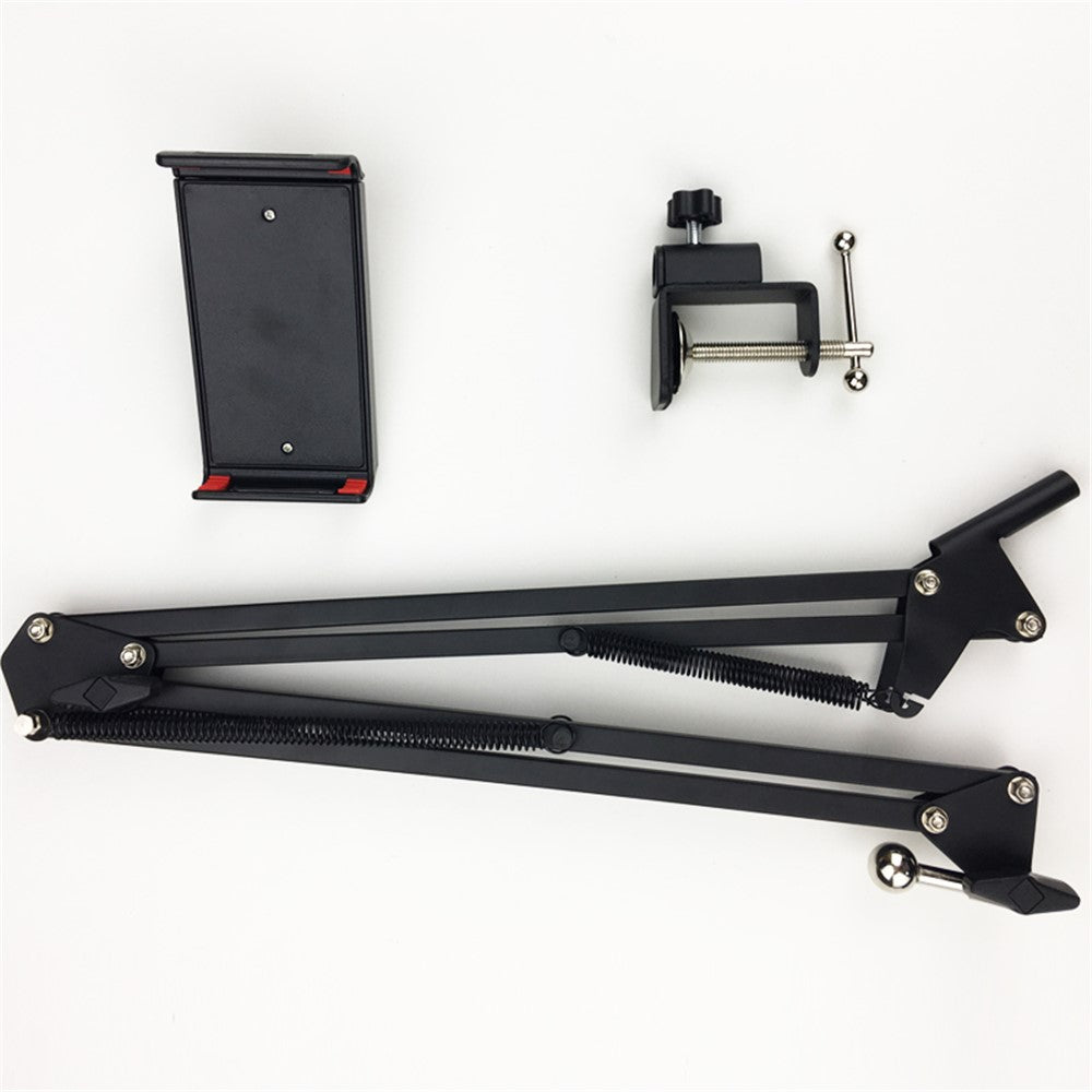 360 Degree Long Arm 3.5-10.6 inch Mobile Phone Tablet Holder Stand Bed Desktop Lazy Bracket