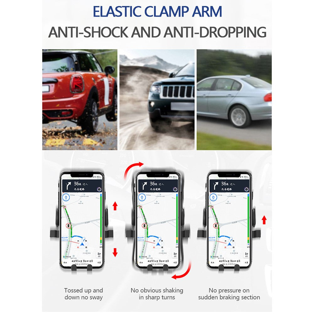Car Windshield Dashboard Suction Cup Mount Telescopic Gravity Auto Clamp Phone Holder Stand