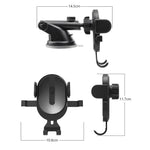 Car Windshield Dashboard Suction Cup Mount Telescopic Gravity Auto Clamp Phone Holder Stand