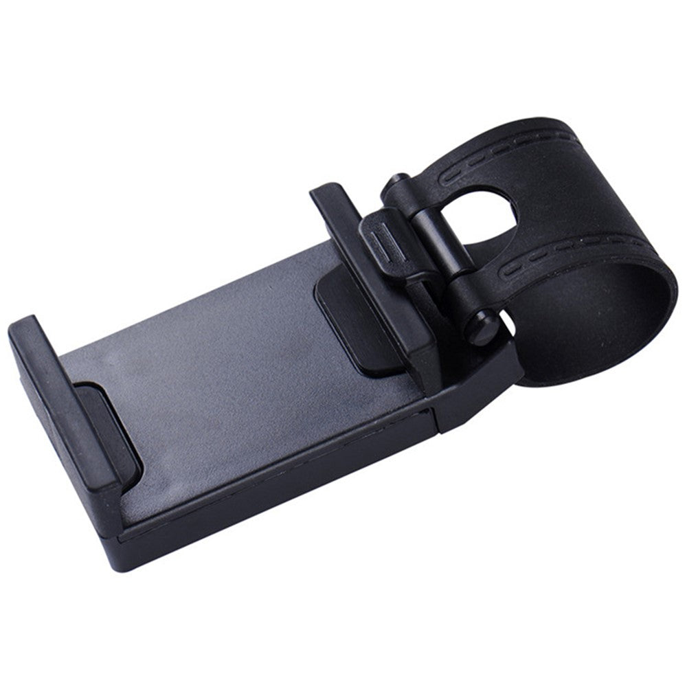 Car Phone Holder Steering Wheel Hanging Mount Mobile Phone GPS Clip Bracket