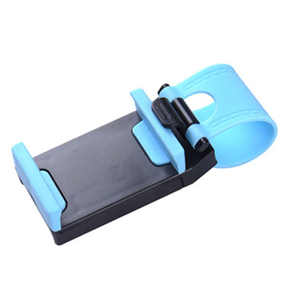 Car Phone Holder Steering Wheel Hanging Mount Mobile Phone GPS Clip Bracket