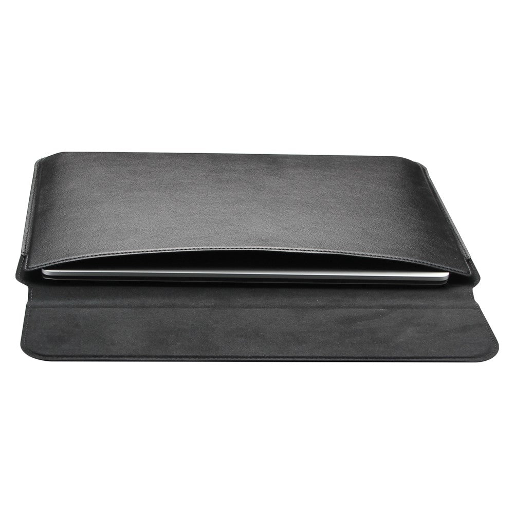 PU Leather Waterproof Laptop Sleeve Bag Horizontal Carrying Pouch for MacBook Air 13.3 inch