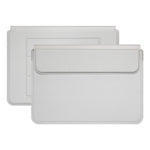 PU Leather Waterproof Laptop Sleeve Bag Horizontal Carrying Pouch for MacBook Air 13.3 inch