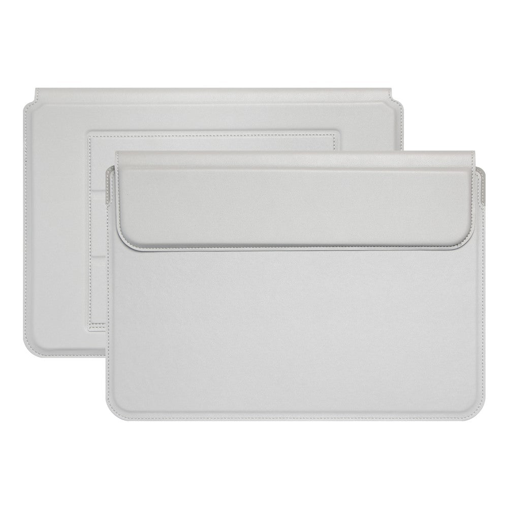 PU Leather Waterproof Laptop Sleeve Bag Horizontal Carrying Pouch for MacBook Air 13.3 inch