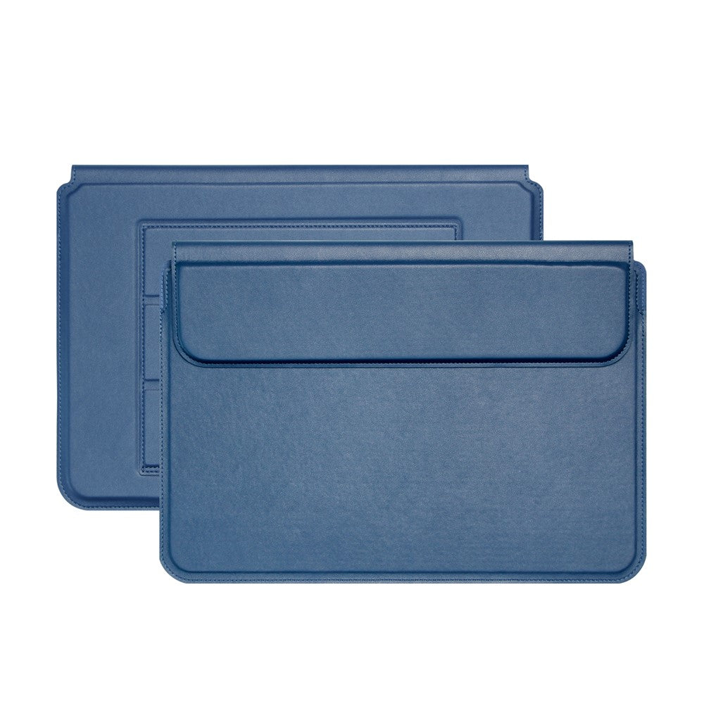 PU Leather Waterproof Laptop Sleeve Bag Horizontal Carrying Pouch for MacBook Air 13.3 inch