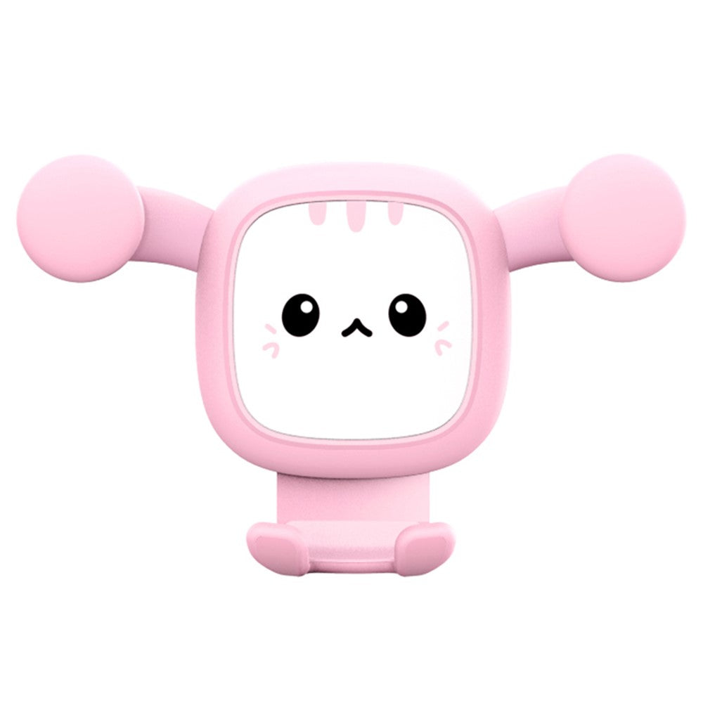 Creative Cartoon Style Car Mobile Phone Holder Air Vent Phone Mount for Universal Car