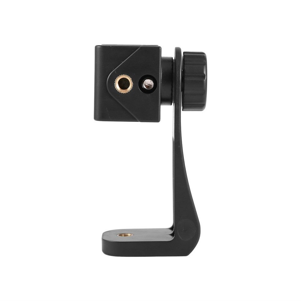 Universell stativmonterad mobilhållare justerbar mobilmobil vertikal klämfäste 360 graders roterande mobilhållare med 1/4" hål för fotografering livestream