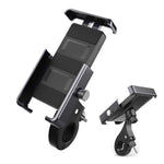 Universell cykelstyre mobilmobilhållare 360 grader roterbar motorcykel scooter smartphone stativ metallfäste cykeltillbehör
