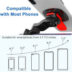 360 Degrees Rotatable Motorcycle Bike Handlebar Mount Phone Holder Detachable Bicycle Cellphone GPS Bracket