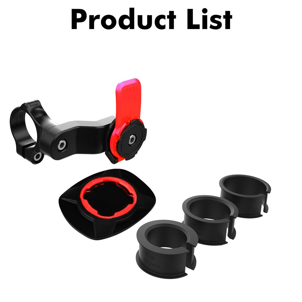 360 Degrees Rotatable Motorcycle Bike Handlebar Mount Phone Holder Detachable Bicycle Cellphone GPS Bracket