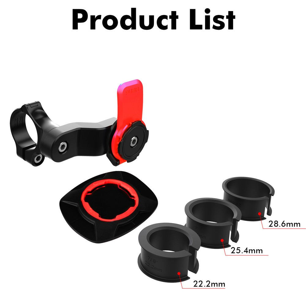 360 Degrees Rotatable Motorcycle Bike Handlebar Mount Phone Holder Detachable Bicycle Cellphone GPS Bracket