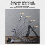 K323 Mini Desktop Multi-Angle Folding Mobile Phone Holder Hollow Tablet Stand