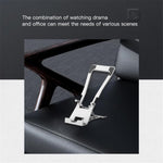 K323 Mini Desktop Multi-Angle Folding Mobile Phone Holder Hollow Tablet Stand