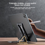 K323 Mini Desktop Multi-Angle Folding Mobile Phone Holder Hollow Tablet Stand