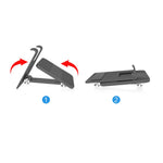 MT-134 Aluminum Alloy Adjustable Tablet Stand Desktop Anti-Slip Folding Tablet Holder