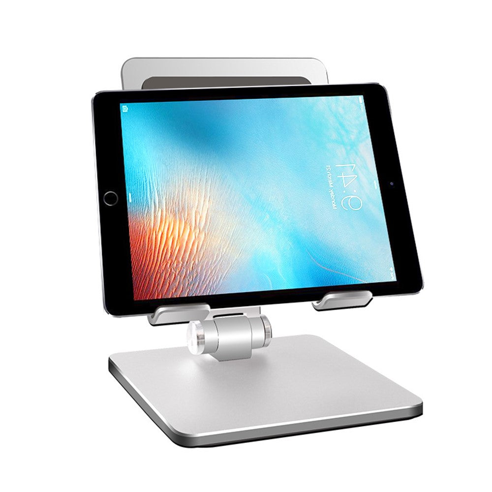 MT-134 Aluminum Alloy Adjustable Tablet Stand Desktop Anti-Slip Folding Tablet Holder