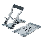 Portable Foldable Aluminum Alloy Cell Phone Holder Adjustable Desktop Phone Bracket Stand