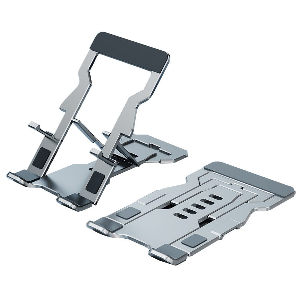 Portable Foldable Aluminum Alloy Cell Phone Holder Adjustable Desktop Phone Bracket Stand