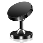 DW-55 Frosted Magnetic Car Dashboard Phone Holder Stand 360 Degrees Rotating Metal Phone Bracket
