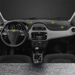 DW-55 Frosted Magnetic Car Dashboard Phone Holder Stand 360 Degrees Rotating Metal Phone Bracket
