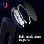 R-JUST SJ18 Universal Aluminium Alloy Desktop Phone Stand Holder Magnetic Tablet Phone Bracket