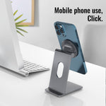 R-JUST SJ18 Universal Aluminium Alloy Desktop Phone Stand Holder Magnetic Tablet Phone Bracket