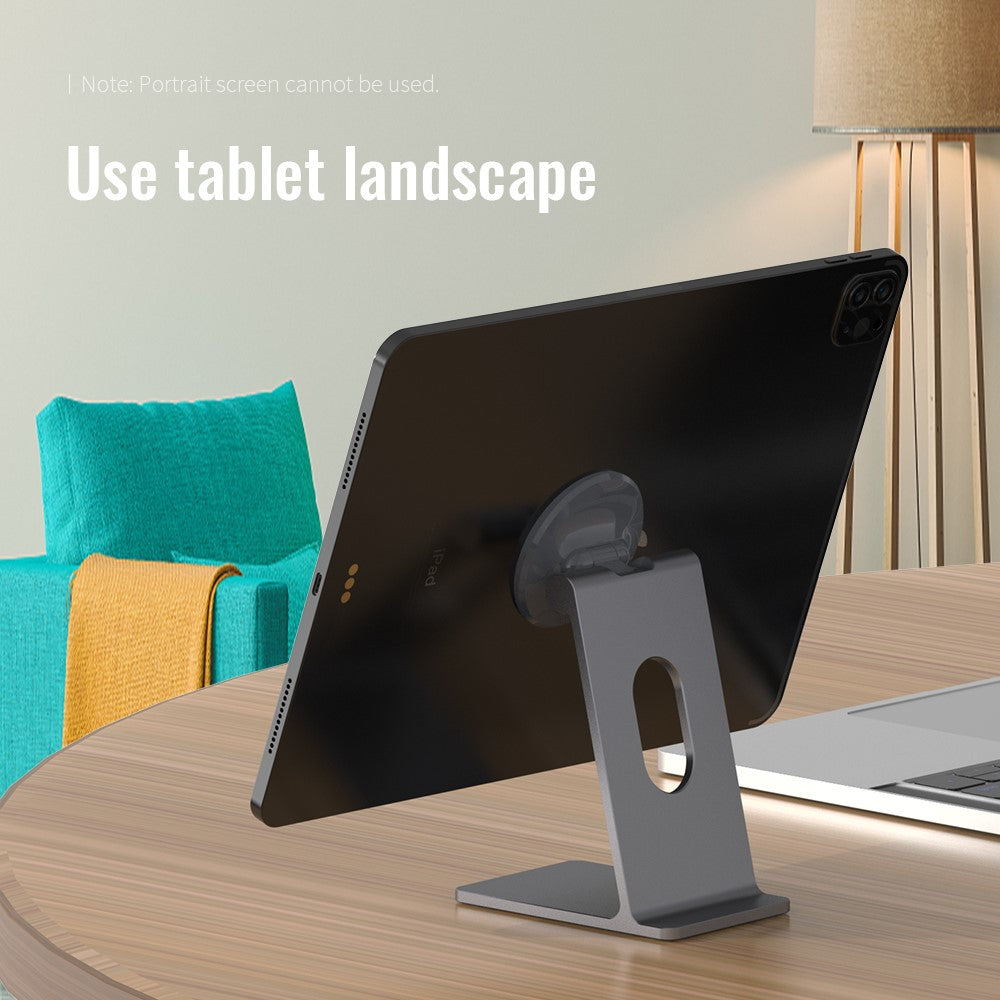 R-JUST SJ18 Universal Aluminium Alloy Desktop Phone Stand Holder Magnetic Tablet Phone Bracket
