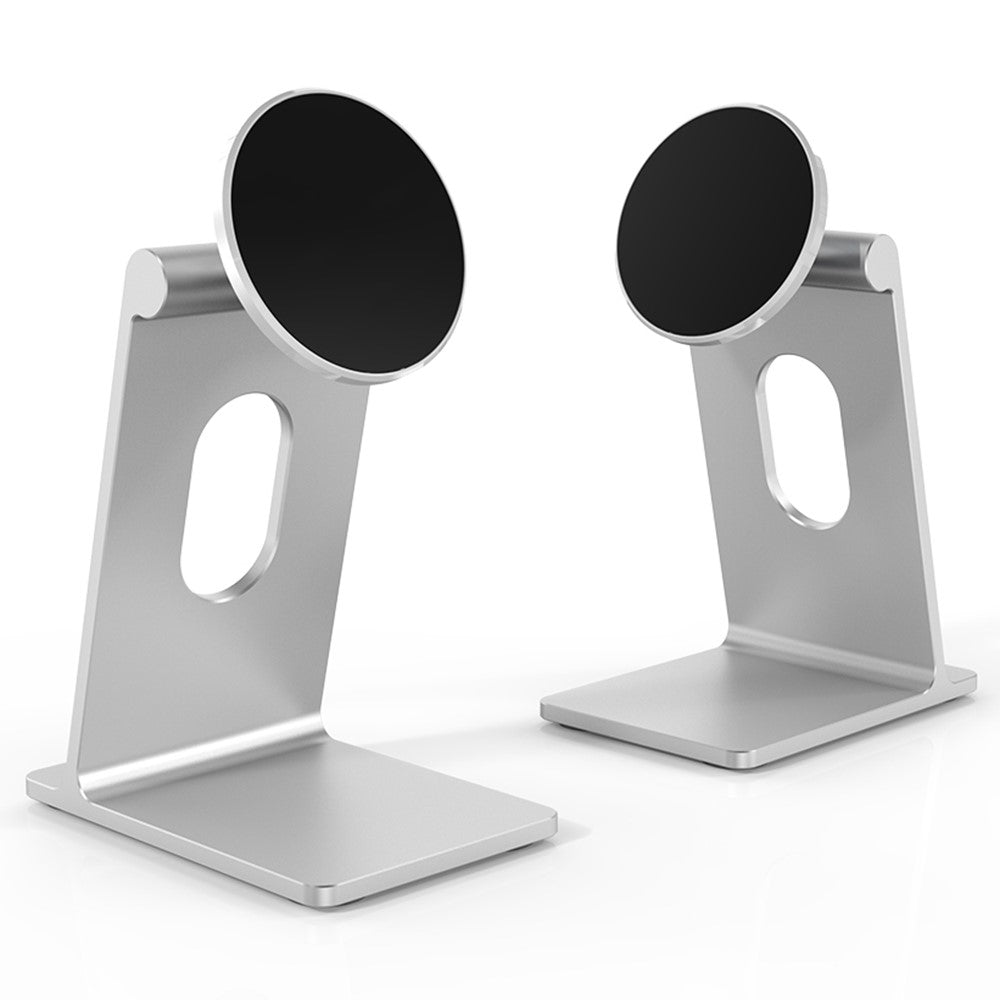R-JUST SJ18 Universal Aluminium Alloy Desktop Phone Stand Holder Magnetic Tablet Phone Bracket