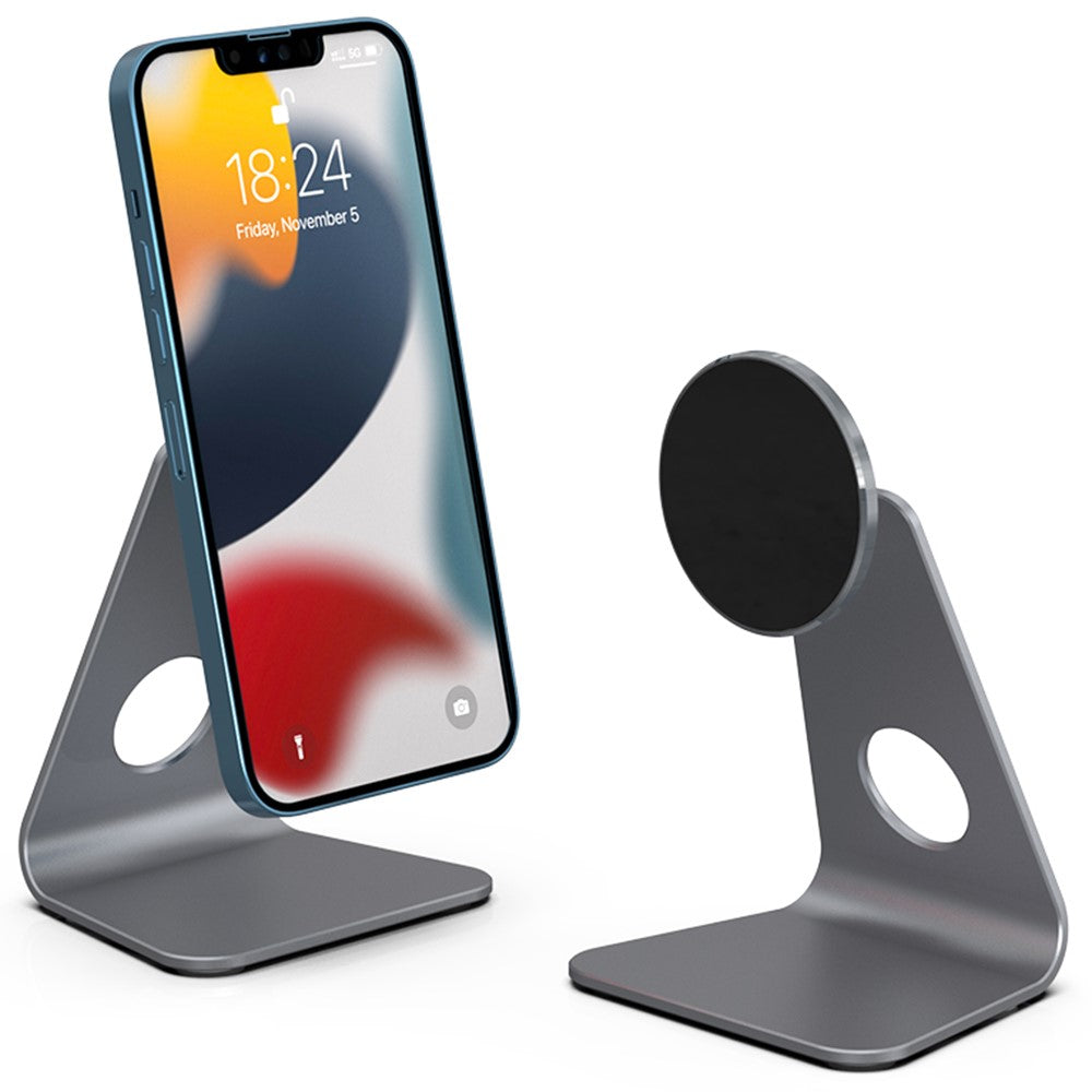 R-JUST SJ19 L-shaped Adjustable Aluminium Alloy Magnetic Stand Tablet Phone Holder Bracket