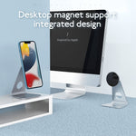 R-JUST SJ19 L-shaped Adjustable Aluminium Alloy Magnetic Stand Tablet Phone Holder Bracket