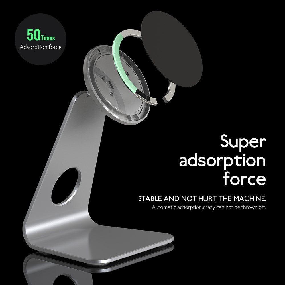 R-JUST SJ19 L-shaped Adjustable Aluminium Alloy Magnetic Stand Tablet Phone Holder Bracket
