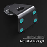 R-JUST SJ19 L-shaped Adjustable Aluminium Alloy Magnetic Stand Tablet Phone Holder Bracket