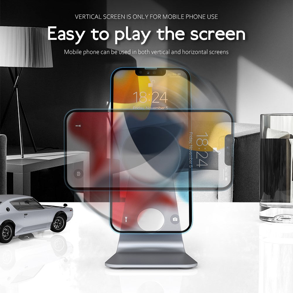 R-JUST SJ19 L-shaped Adjustable Aluminium Alloy Magnetic Stand Tablet Phone Holder Bracket