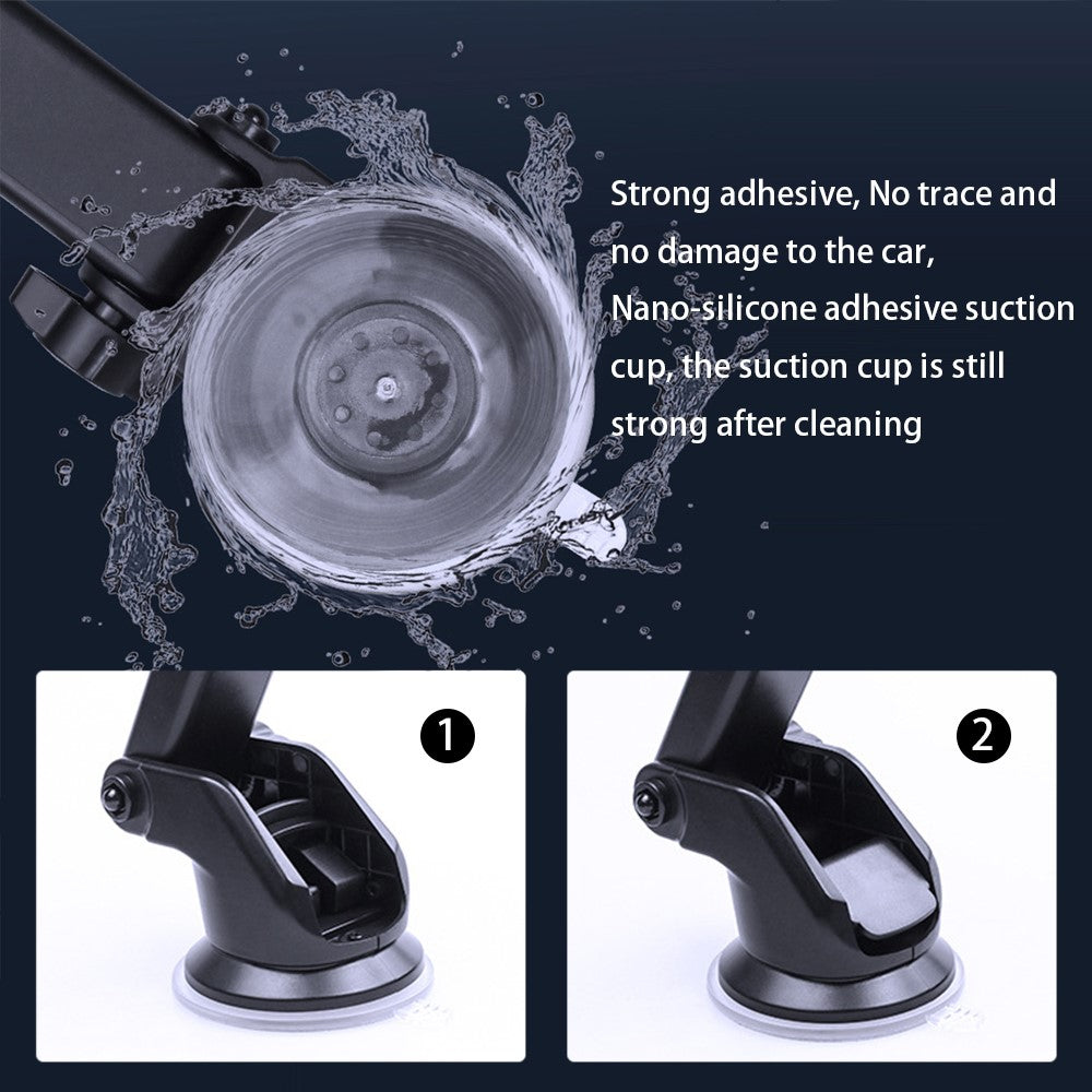 D-31 Stretchable Dashboard Cell Phone Bracket Suction Car Mount Phone Holder for Universal Vehicles