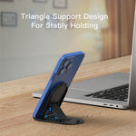 YESIDO C141 Folding Hands-free Phone Holder 4 Angles Adjustable Anti-slip Desktop Stand